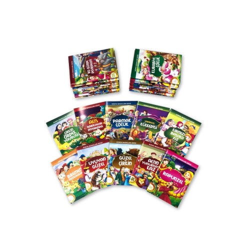 Mini Dünya Masalları - 30 Kitap